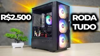 PC GAMER DE R$2.500 PARA RODAR TUDO! O MAIS INDICADO HOJE...