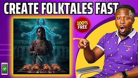 How to Create AFRICAN Folktales Story Videos for FREE | Animated Folktales Tutorial