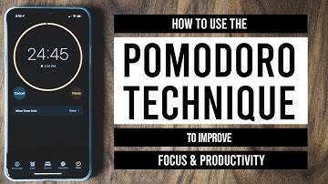 How To Use The Pomodoro Technique to Improve Your Focus & Productivity
