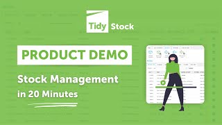 TidyStock | Full Product Demo | Stock Management Software screenshot 1