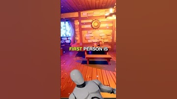 Quick THIRD to FIRST Person Unreal Engine Tutorial!  #ue5 #3dgamedevelopment  #unrealenginetutorial