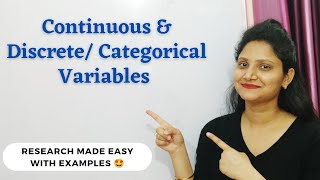 25. CONTINUOUS & DISCRETE VARIABLES |  Experimental Research | Explained with Interesting Examples