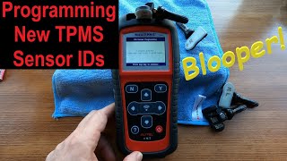 Programming TPMS Sensor IDs | Autel TS501 | Man About Home