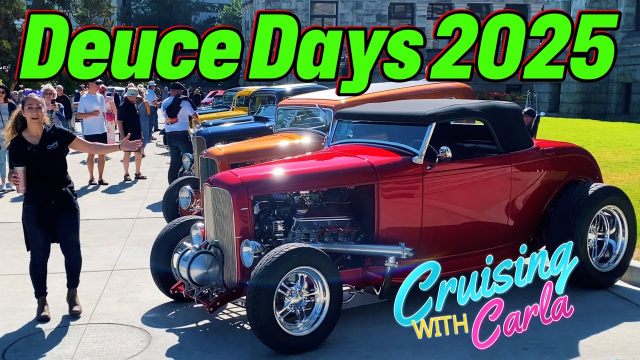 Крупнейшая выставка классических автомобилей в Канаде | Deuce Days 2025, Виктория, Британская Кол...