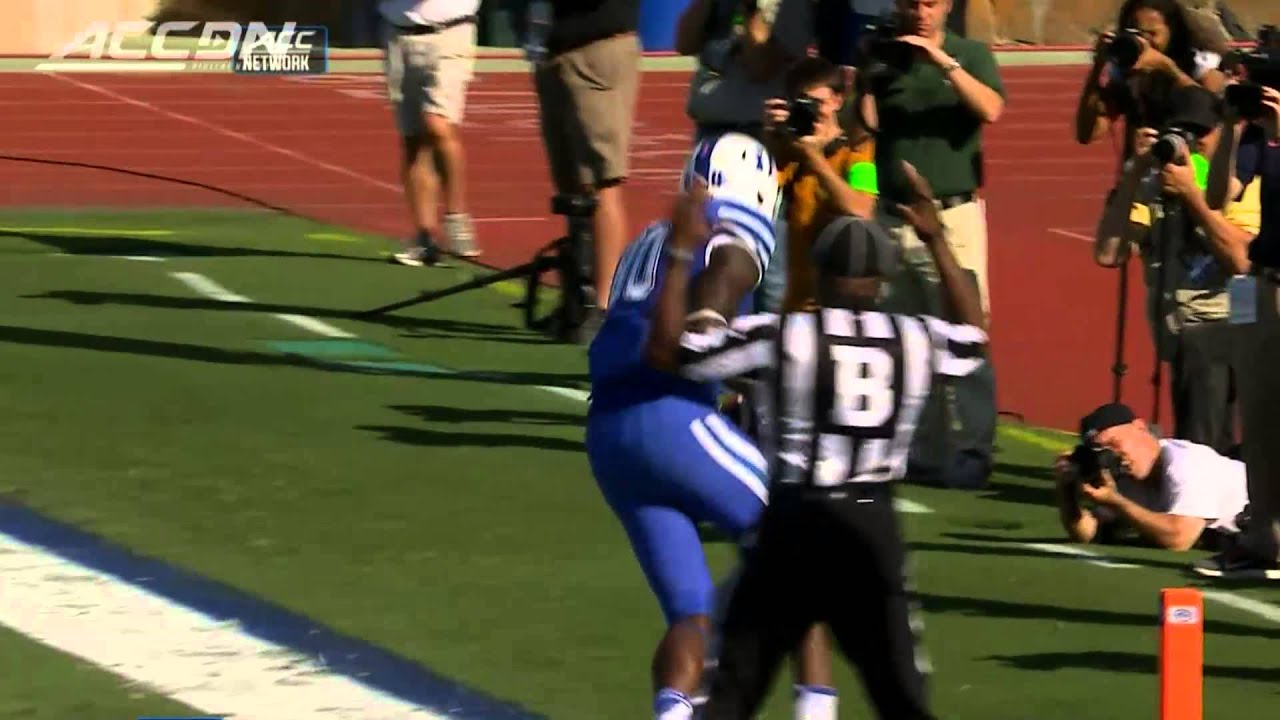 Duke's Thomas Sirk Throws Jump-Pass to David Reeves for TD | ACC Must ...