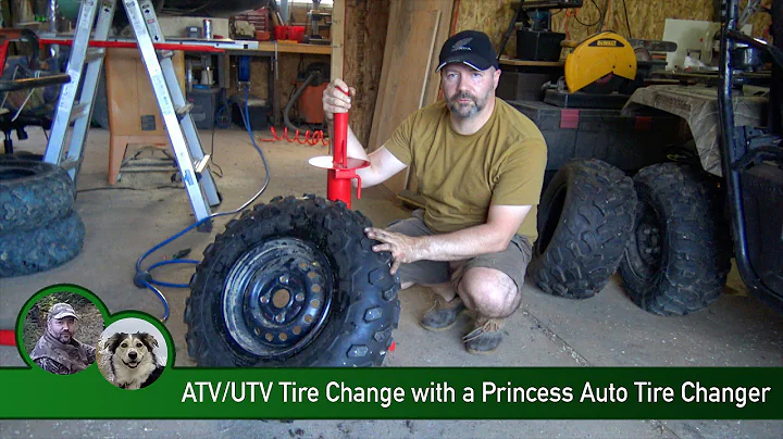 ATV/UTV Tire Change with a Princess Auto Tire Changer