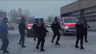 jerusalema dance by swiss police #police