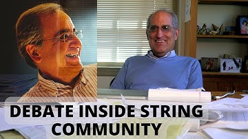 Edward Witten, Cumrum Vafa & Maldacena debates on String theory