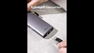 Baseus Metal Gleam Series 7-in1 Multifunctional Type-C HUB Docking Station