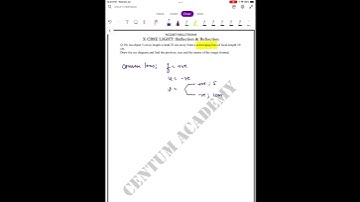 X NCERT Physics Solutions | Light: Reflection & Refraction | Exercise Q10 Part1