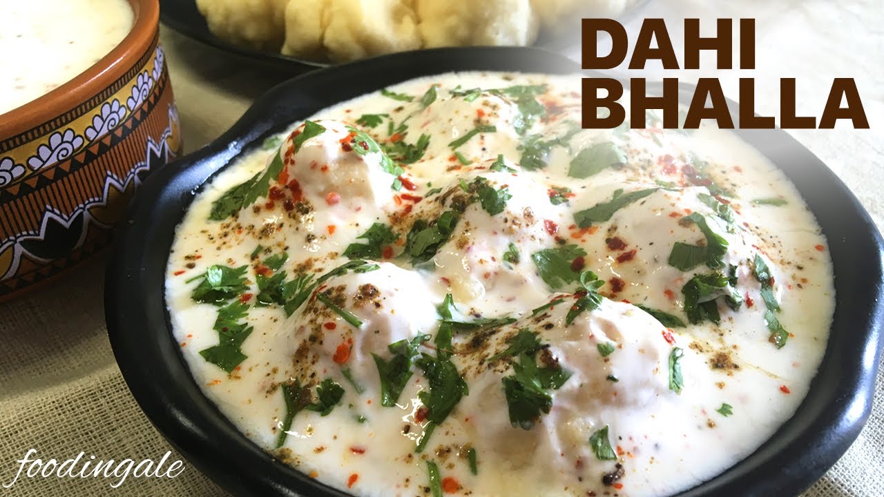 dahi bada without chutney | easy bhalla recipe | homemade bhalla recipe | #foodingale | Foodingale