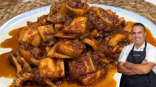 Como hacer calamares en salsa y que te queden tiernos