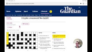 Guardian Cryptic Crossword (Wednesday, 22 April 2026)