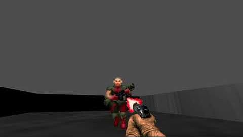 2.5D retro FPS shooter | Godot  | Pseudo 3D | Devlog #1