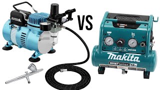 HOBBY vs. SHOP Air Compressors for AIRBRUSHING a Beginners Guide!