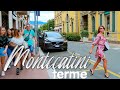 RICHES OF TUSCANY. MONTECATINI TERME. Italy - 4k Walking Tour around the City - Travel Guide.#Italy