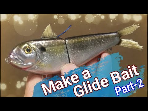 Making a Glide Bait, Part 2 Testing and Painting 