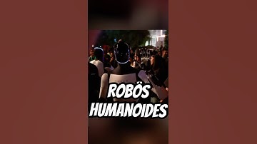 Elon Musk apresenta robôs humanoides #robot #elonmusk #tesla #humanoidrobot #technology #robots