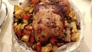 طريقة عمل دجاج روستو بالأعشاب | المطعم مع الشيف محمد حامد