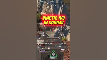 Sinetic 1v3 in oefenwedstrijden | Apex Legends #apexlegends #shorts