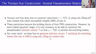 Famous STOC 2021 - An Improved Derandomization of the Switching Lemma Net Worth