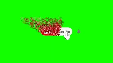 Green Screen Subscribe Button Animated Top 5 Mehdi Tutorials Royalty Free Video #Greenscreen