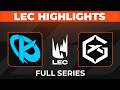 KC vs GX Highlights ALL GAMES | LEC 2026 Playoffs Upper Bracket | Karmine Corp vs GIANTX