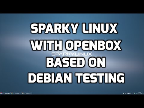 Sparky Linux with Openbox