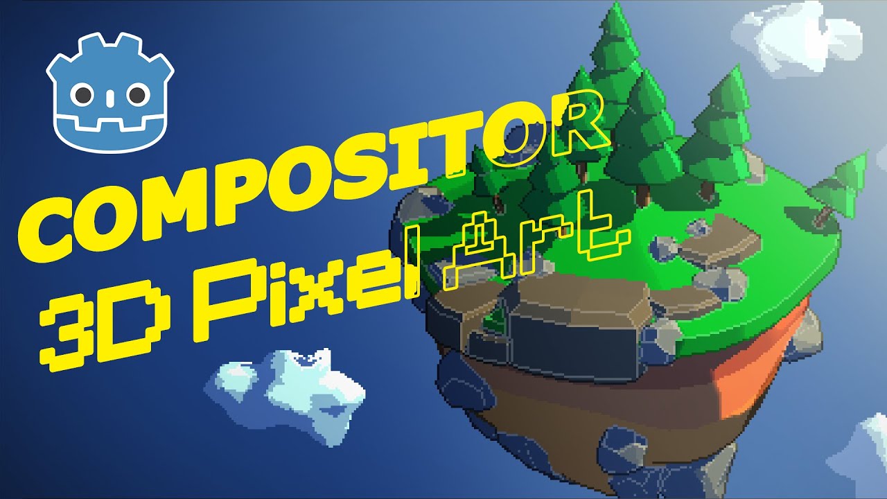 Compositor- 3D Pixel Art Tutorial - YouTube