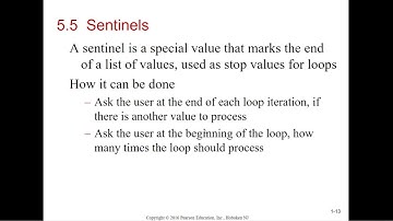 CIST 1305 Chapter 5 Lecture