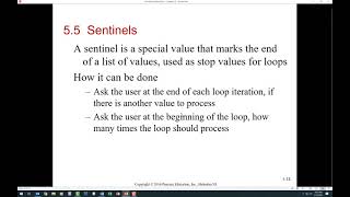 CIST 1305 Chapter 5 Lecture