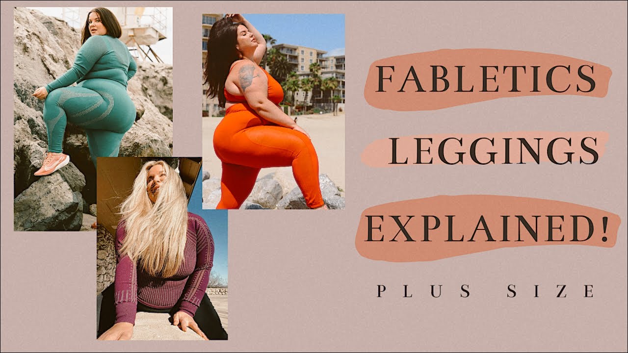 FABLETICS LEGGINGS EXPLAINED!  materials, fit, sizing, etc.! 