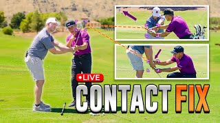 Golf Digest Top 10 Coach Fixes A Family Man’s Contact LIVE