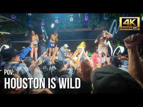 POV Houston Nightlife Spring Break | 3 Vibes 1 Night (4K)