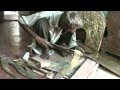 Cast a Bhuta Bronze Mask - part 1.mov