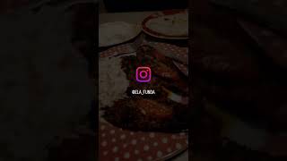 #Karnıyarık ve #Pilav yemeğim