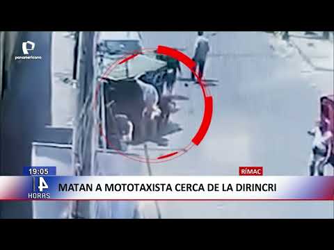 Mototaxi driver shot to death near Dirincri in El Rímac