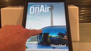 Video tour of Altitude app for airline inflight magazines for frequent fliers and global travellers screenshot 5