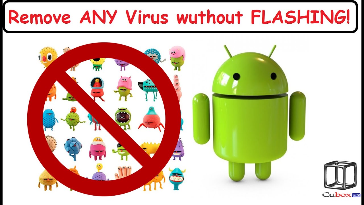 How to REMOVE Virus from ANY ANDROID Without FLASHING