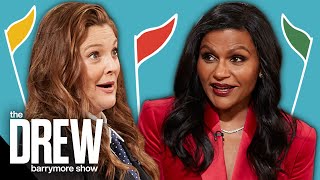 Mindy Kaling Reveals Her Dating Do's & Don'ts | Red Flags, Green Flags | The Drew Barrymore Show