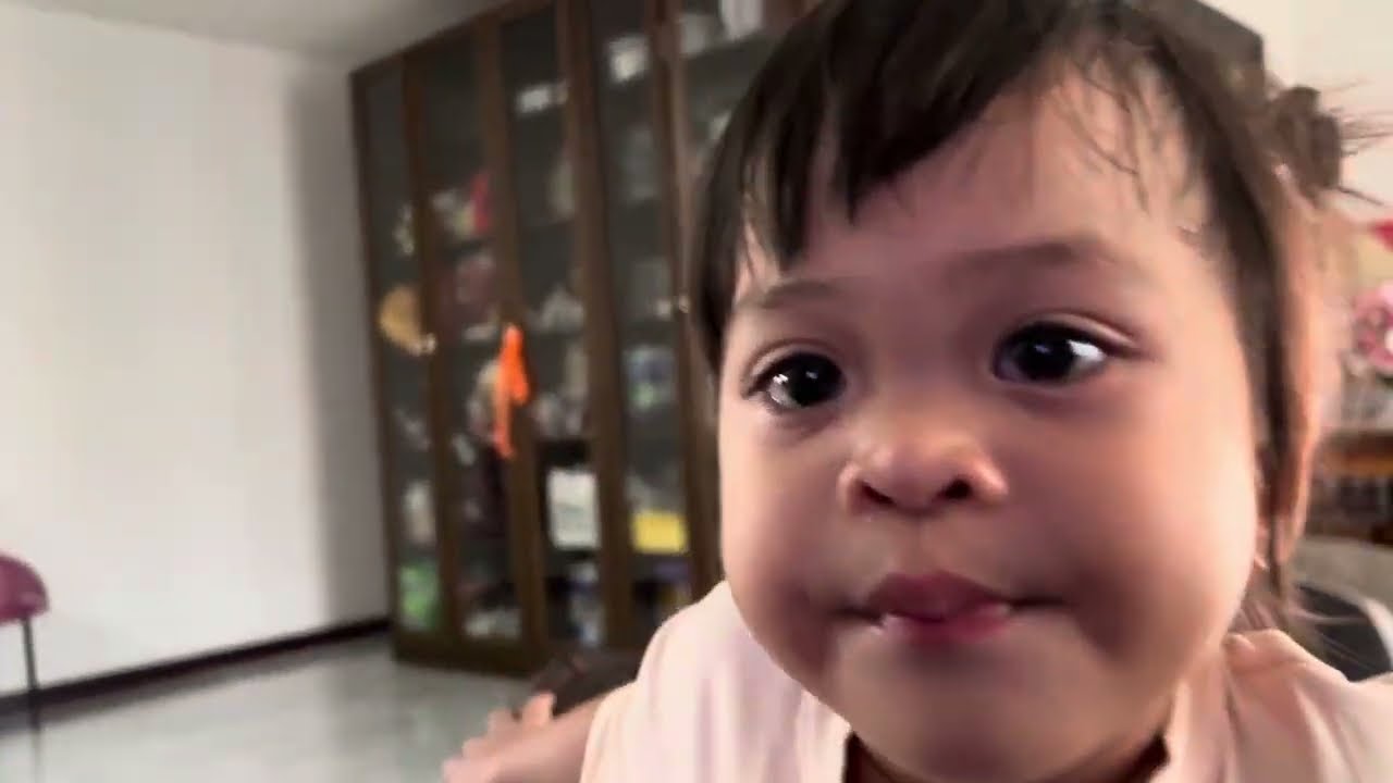 พ่อจ๋าอดไม่ได้เห็นลูกเต้นพ่อจ๋าร่วมด้วย