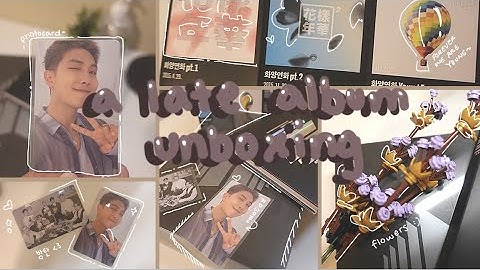 a late bts proof unboxing ⭐️ compact & standard ed. | 방탄소년단 앨범 💿