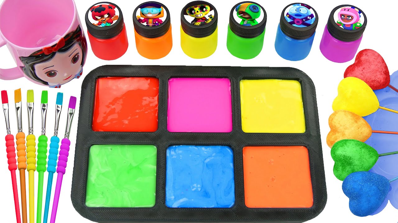 Satisfying Video DIY How To Make Rainbow Mixing Candy in Rainbow Candy SPRUNKI Hearts Cutting ASMR