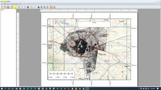Famous creating Map general  LAYOUT with global mapper 23 Profile