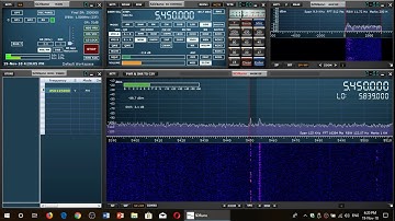 RAF Volmet UK received on 5450 Khz USB Shortwave with SDRPLAY RSP1A SDR Receiver