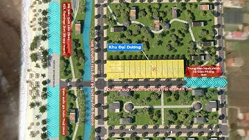 Mẫu hiệu ứng trong video giới thiệu bất động sản #15 - Chú thích các dự án gần nhau trên bản đồ