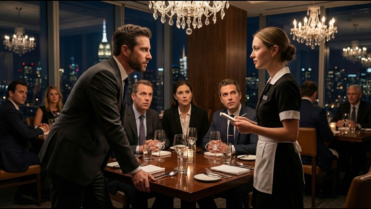 Billionaire asks waitress for financial advice as a joke — but her first words leave him speechless