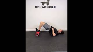 Foam Roller Hamstring Walk - Strengthen your hamstrings at home with no weights