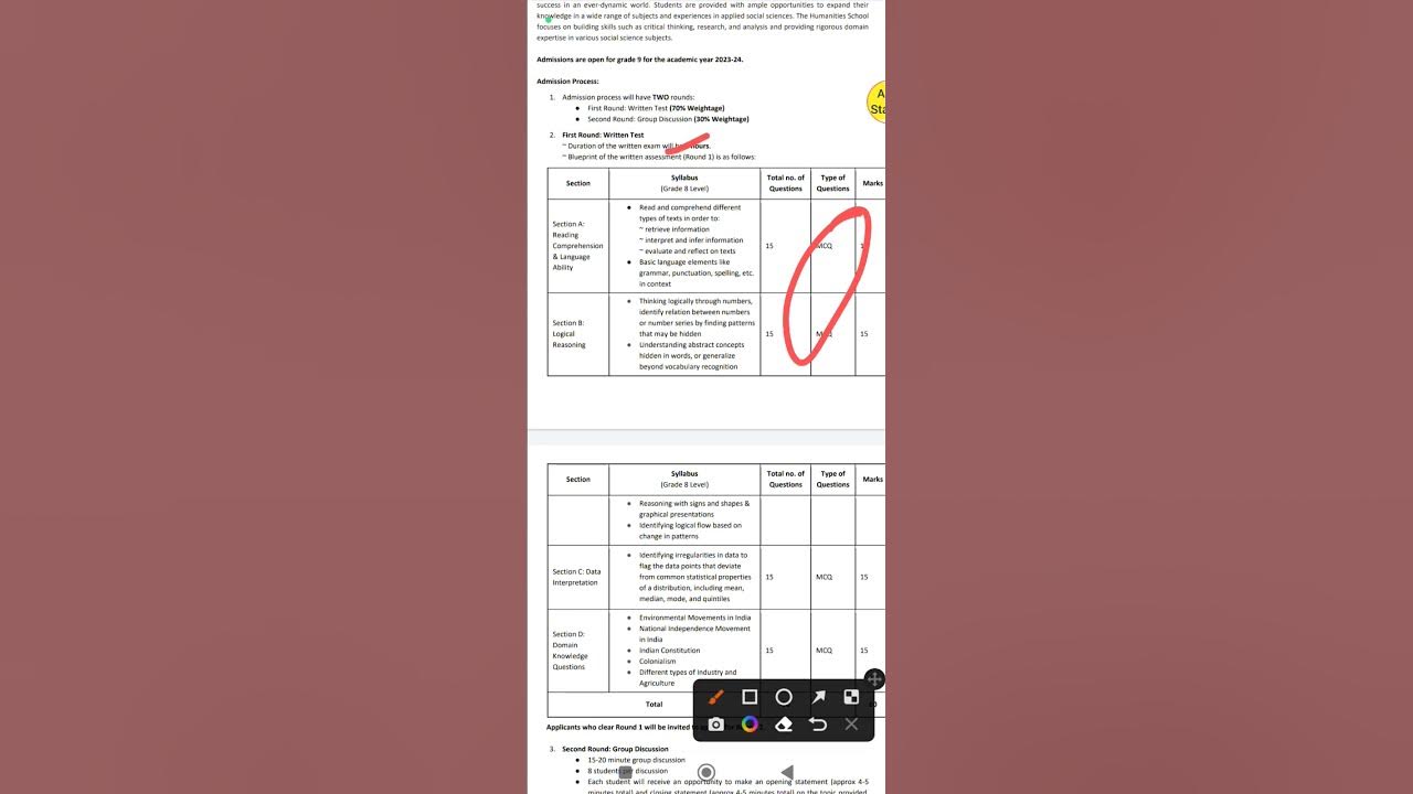 humanities-sose-syllabus-2023-24-for-aptitude-test-class-9-youtube