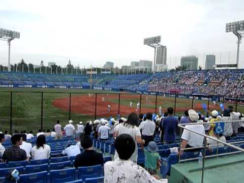 夏の甲子園都大会準決勝：日大三高追加点が難しい2011